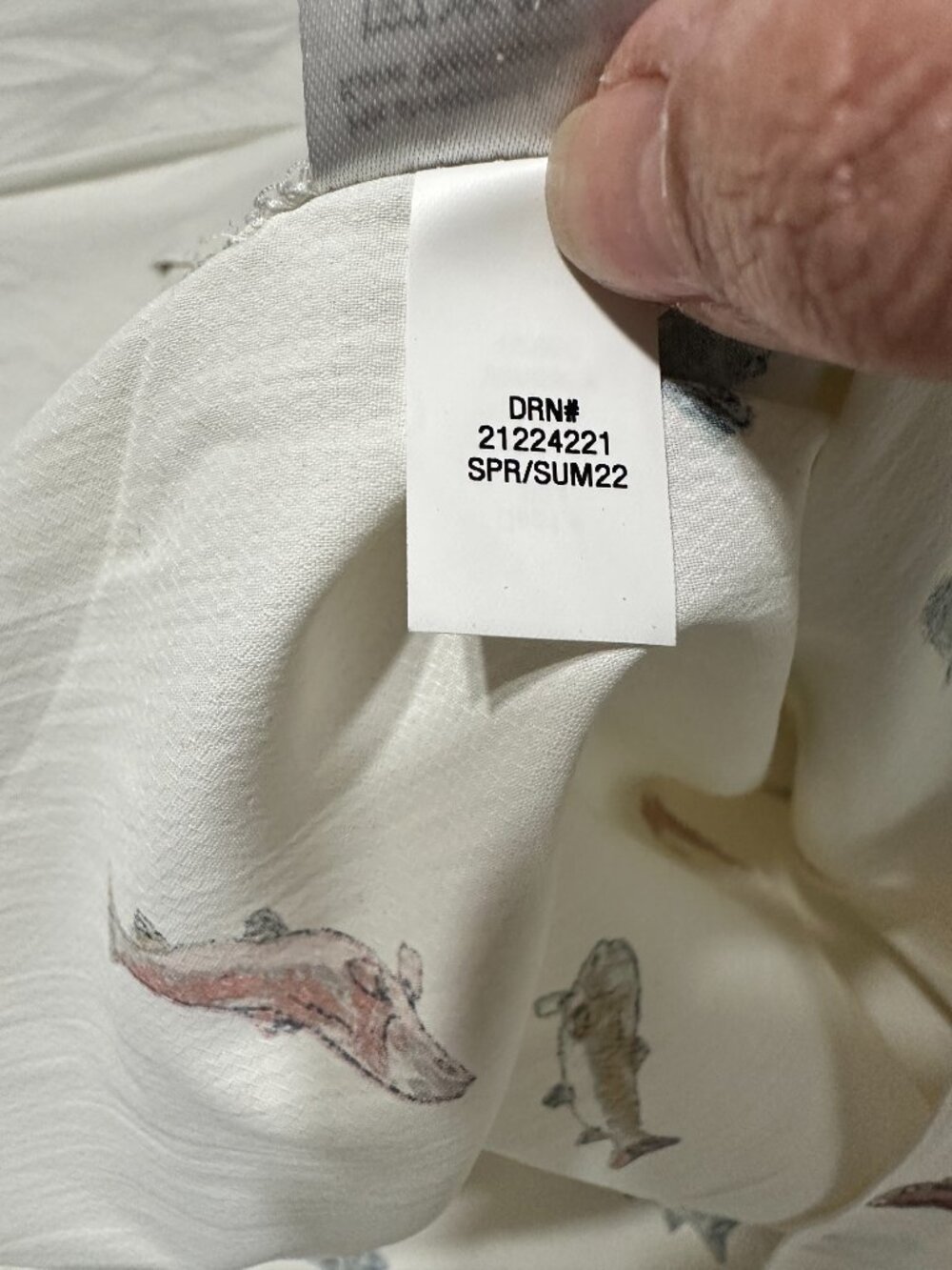 Eddie Bauer Women's Vented Fly Fishing Shirt Blouse Size Fish Pattern Size M - Picture 5 of 13